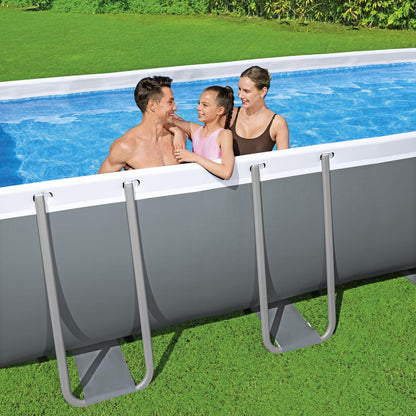 Bestway Pool-Set, rechteckig, 4,88 m x 2,44 m x 1,22 m